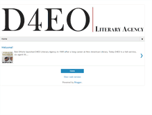 Tablet Screenshot of d4eoliteraryagency.com